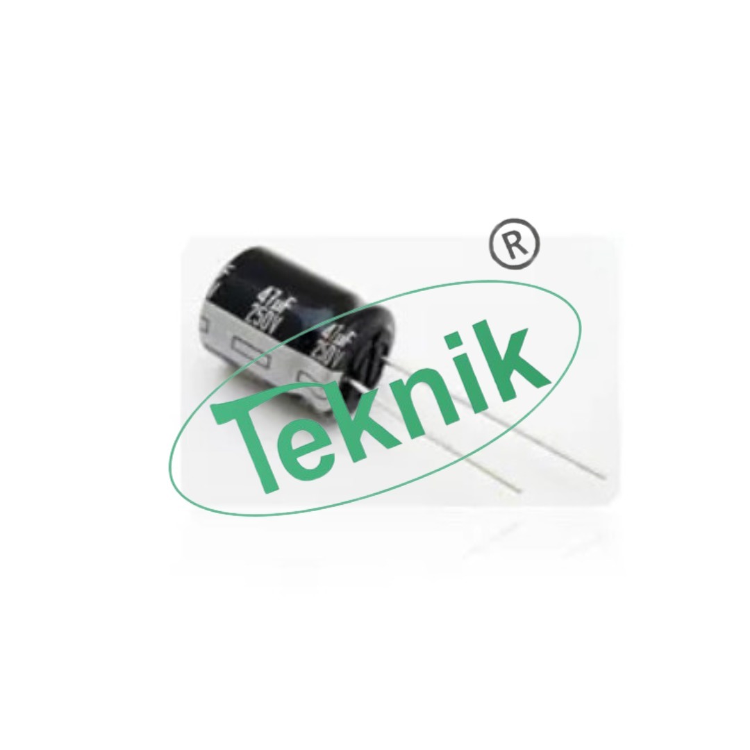 Capacitor, High Frequency, Radial - Capacitance: 47 ÂµF, Temperature: 105â°c, Voltage: 250v, Tolerance: 20% | Application: Educational Engineering Equipment