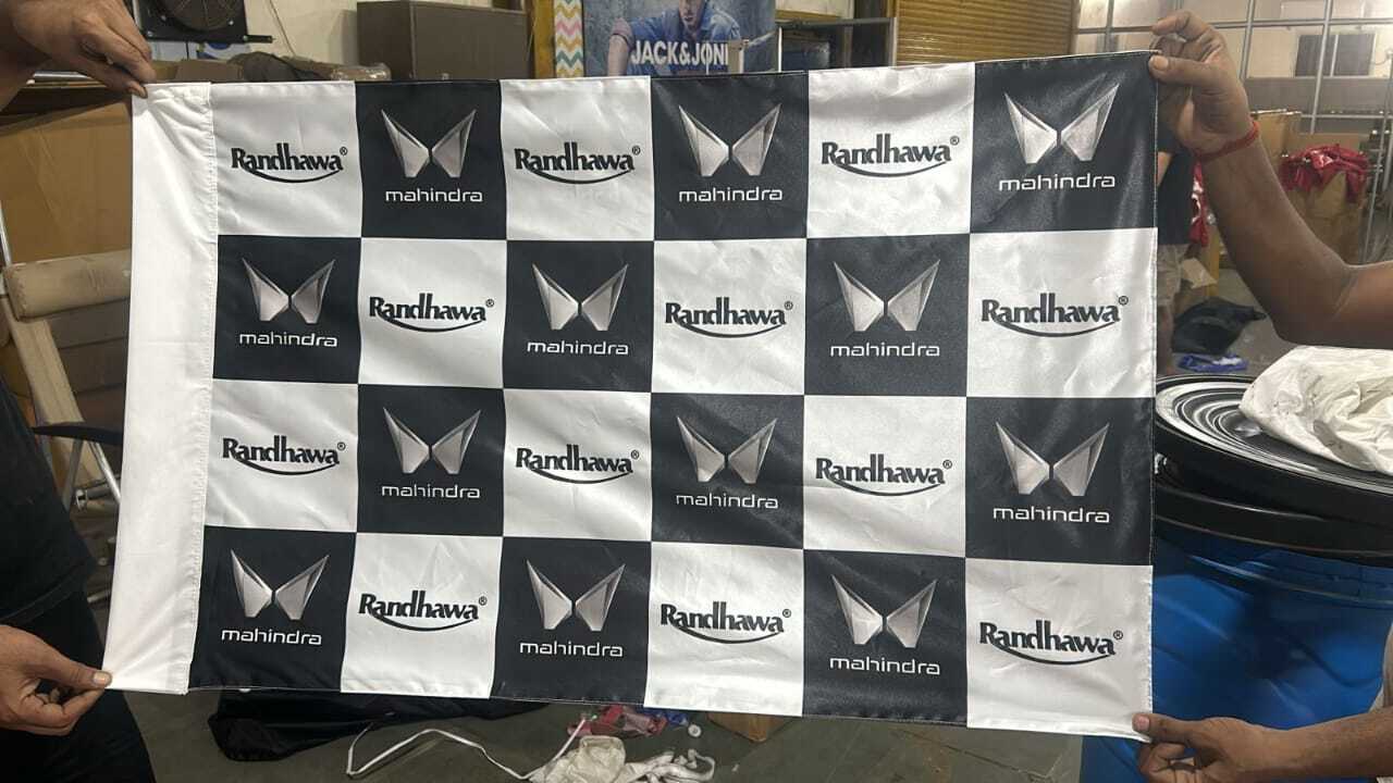 Checked Flag - Size: Standard