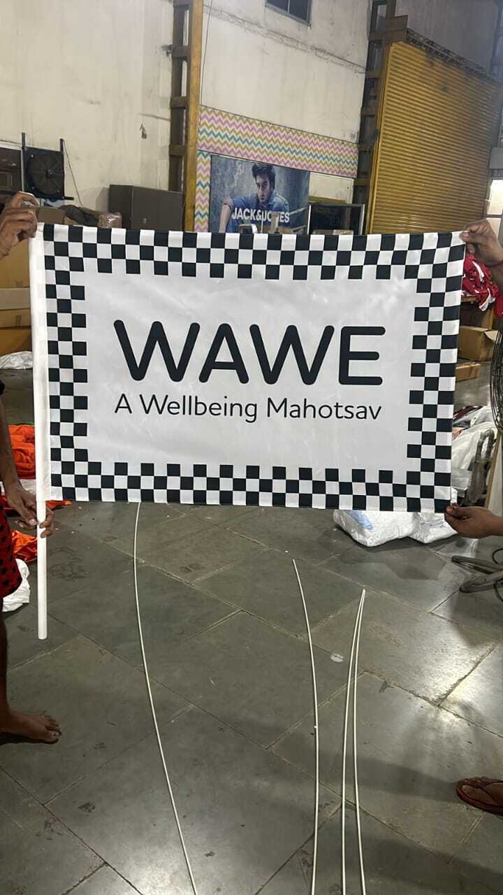 Checked Flag - Material: Polyester