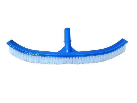 Swimming Pool Brush - Plastic, 18 Inch | Heavy Duty, Soft Bristles For Effortless Cleaning Walls And Floors