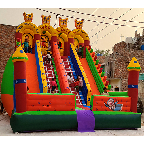 Mickey Mouse Slide Inflatable - Material: Rubber
