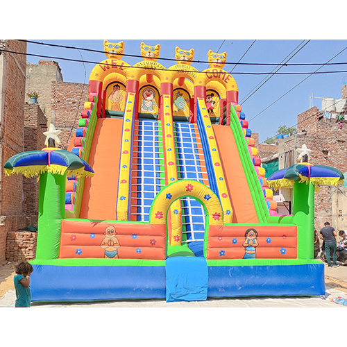 Mickey Mouse Slide Inflatable - Material: Rubber