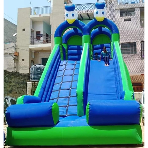 Mickey Mouse Inflatable Bouncy Slider - Material: Rubber