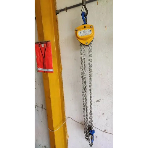 Manual Chain Pulley Block - Color: Silver