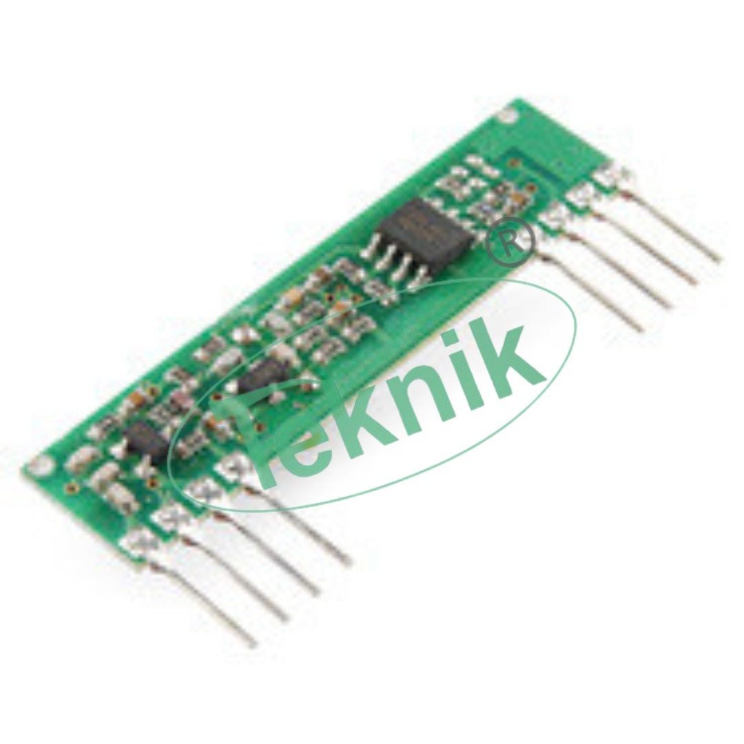 Rf Link Receiver - 315 Mhz Frequency, 500ft Optimal Range, 4800bps Data Rate, 5v Supply Voltage | Ideal For Engineering Educational Equipment