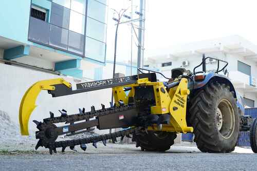 Agriculture Trench Digging Machine - Rudra 100 - Dimension (L*W*H): 3.2 *1.4 *1.3 Meter (M)