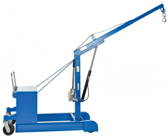 Ve(hbecbfc)028 Battery Electric Counter Floor Crane - Color: Yellow Paint Coated