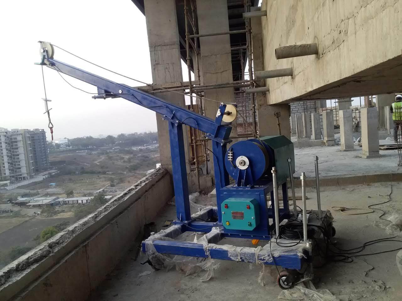 Construction Mini Crane By Shreeji Engineers