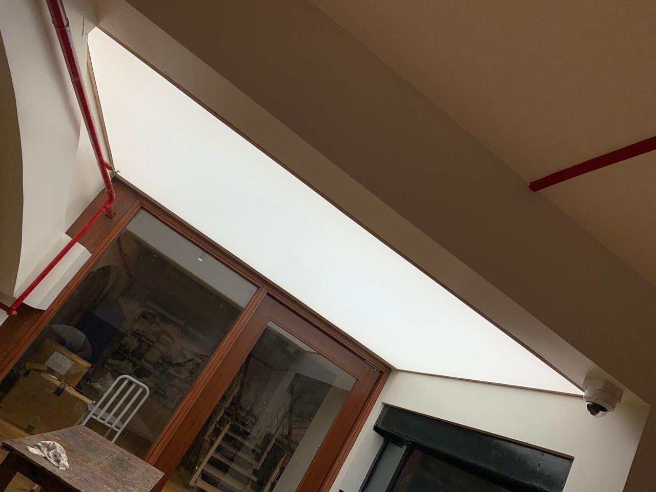 Cabin Stretch Ceiling - Pvc Material, Customizable Dimensions | Rustic Elegance, Seamless Finish, Modern Aesthetic For Cozy Interiors