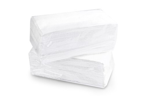 C Fold Roll Tissue Paper - Virgin Soft Paper, 30x20cm, White | Hygienic Hand Drying, C-fold Design For Efficient Dispensing