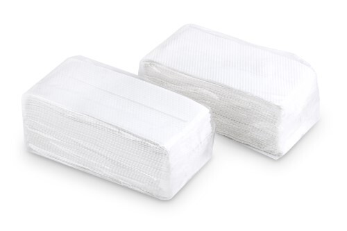 C Fold Roll Tissue Paper - Virgin Soft Paper, 30x20cm, White | Hygienic Hand Drying, C-fold Design For Efficient Dispensing