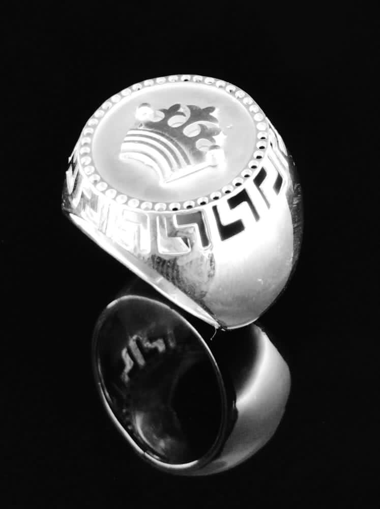 Sunbera 92.5 Silver Bahubali Ring