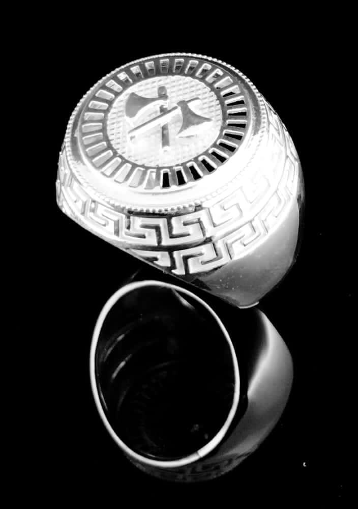 Sunbera 92.5 Silver Bahubali Ring