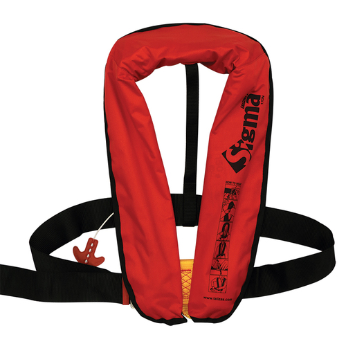 Red Laliza Sigma Inflatable Life Jacket - Gender: Unisex