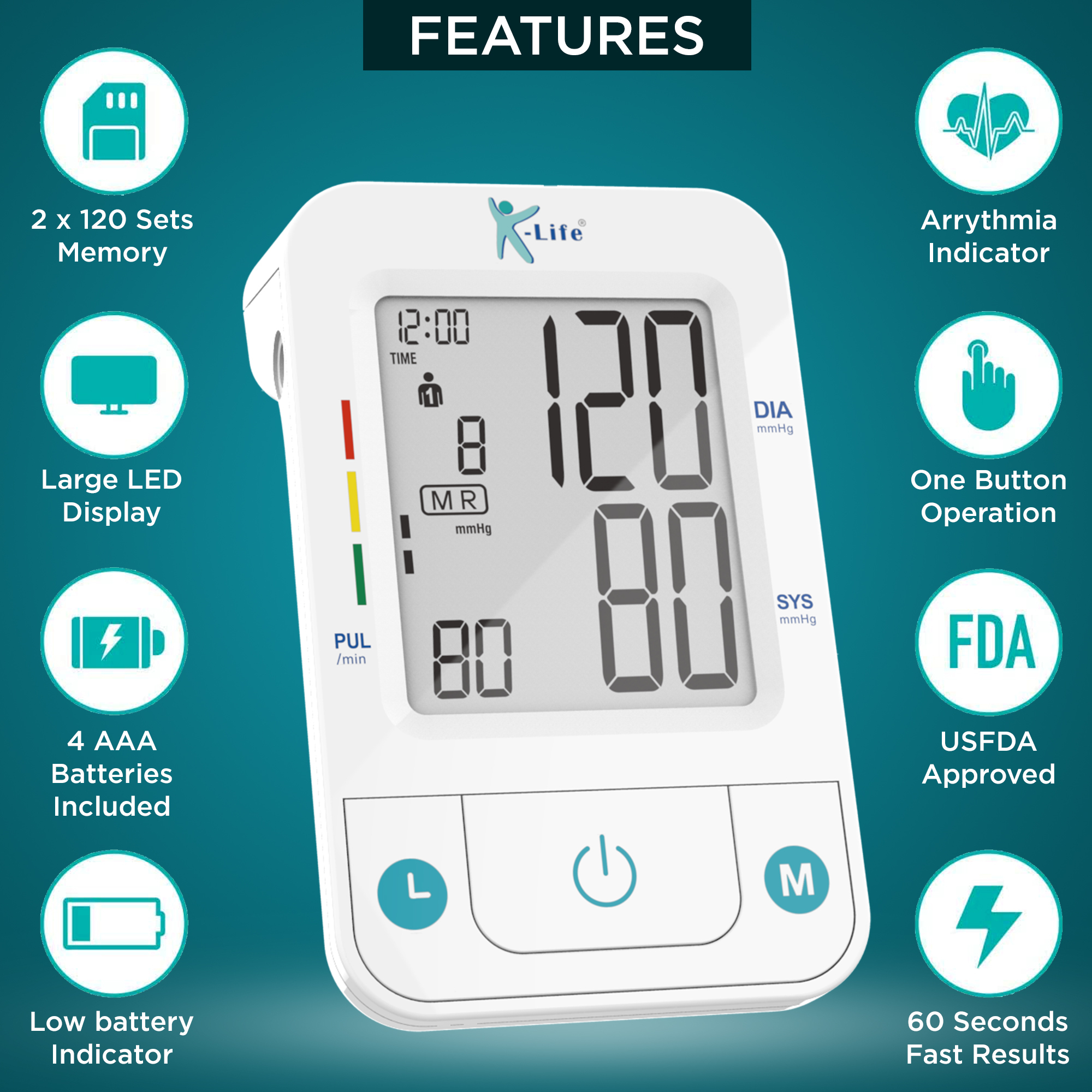Bpm-107 Digital Blood Pressure Monitor Application: Industrial