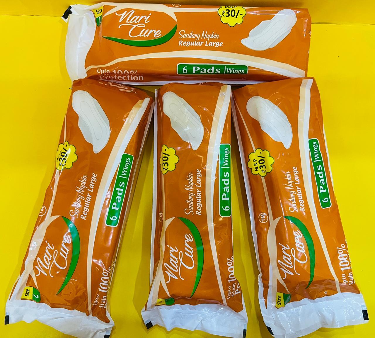 Nari Cure Sanitary Napkin Regular-large - Age Group: Women