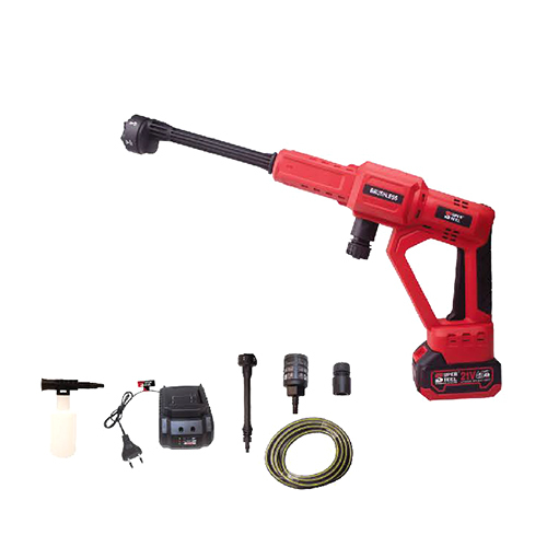 Cordless Car Washer - Durable ABS Material, Industrial Grade Performance | Portable Red & Black Design for Effortless Vehicle Cleaning