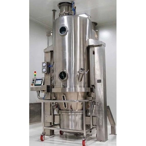 Industrial Fluid Bed Dryer - Stainless Steel, Standard Size, Silver Color | Efficient Drying, Low Temperature Operation, 1-Year Warranty