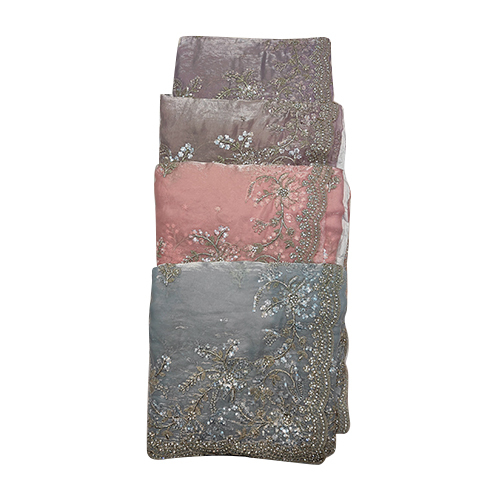 Ladies Designer Party Wear Saree - Color: Multicolor