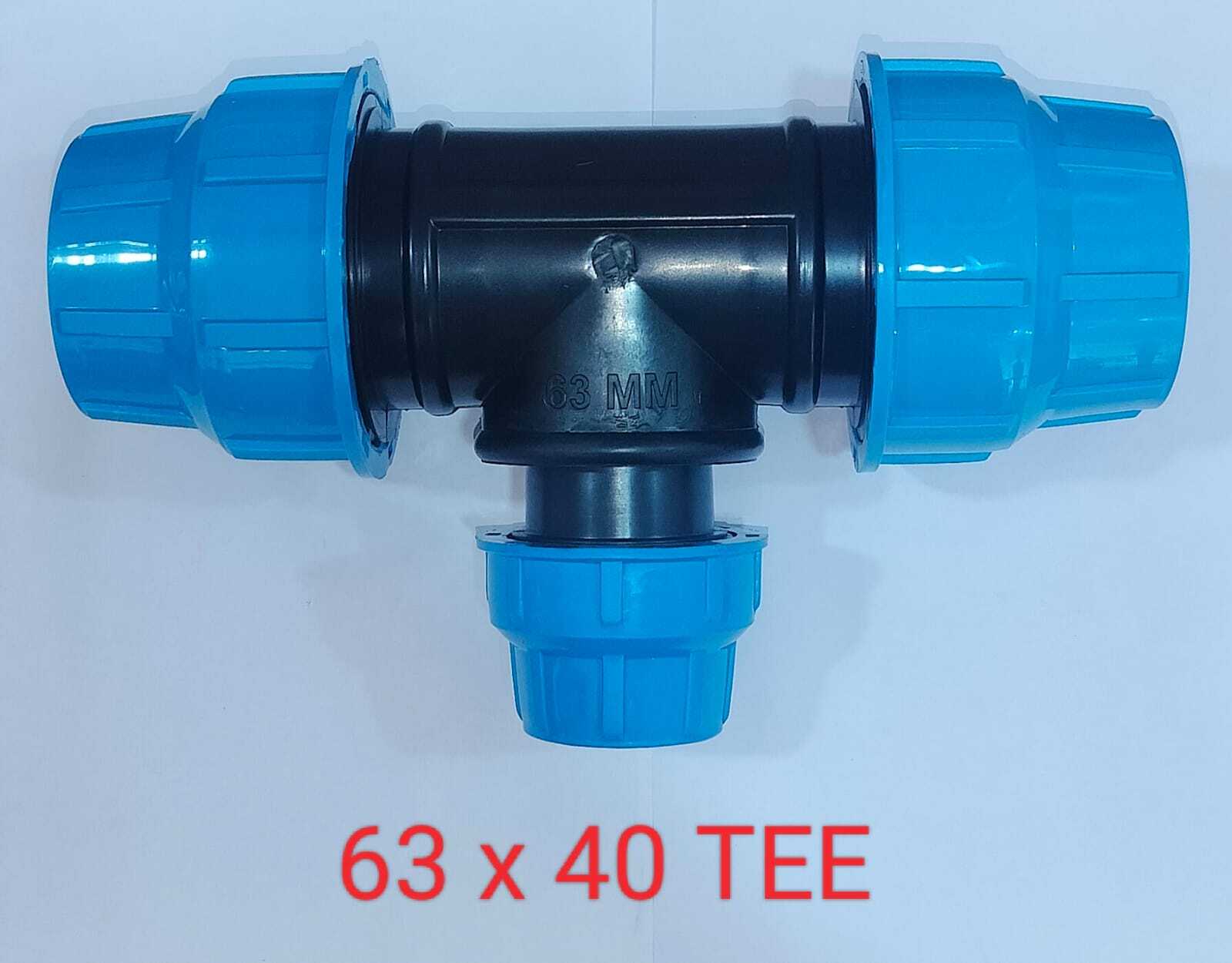Pp Compression Fittings Manufacturers - Pp 20mm To 110mm Ft Elbow Black & Blue Socket Joint Round Shape Durable Withstands 16 Kg Pressure