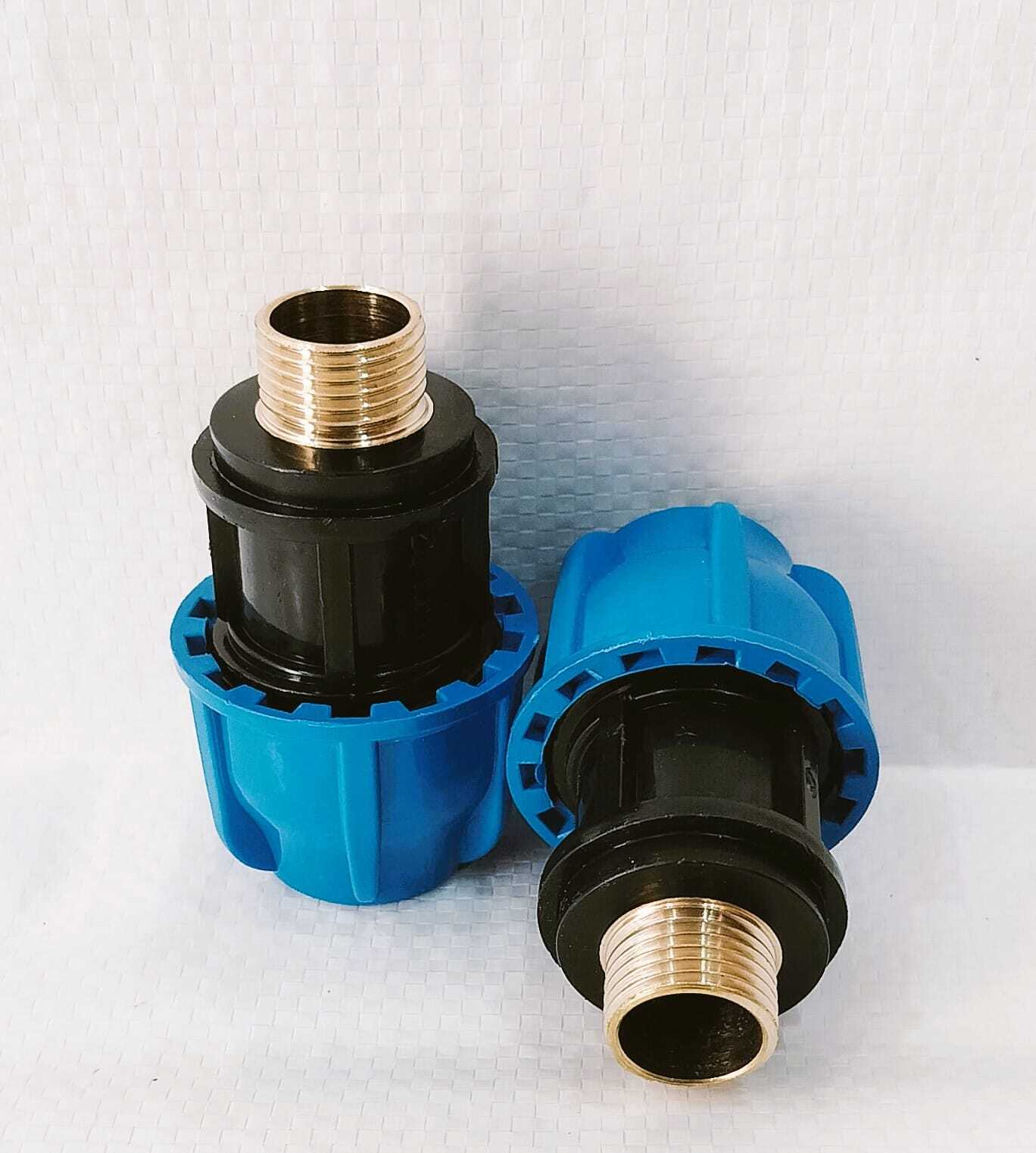 Pp Compression Fittings Manufacturers - Pp 20mm To 110mm Ft Elbow Black & Blue Socket Joint Round Shape Durable Withstands 16 Kg Pressure