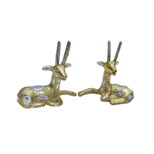 Brass Animal Statue - Polished Nautical Design Unique Animal Theme For Home Decoration & Thoughtful Gift