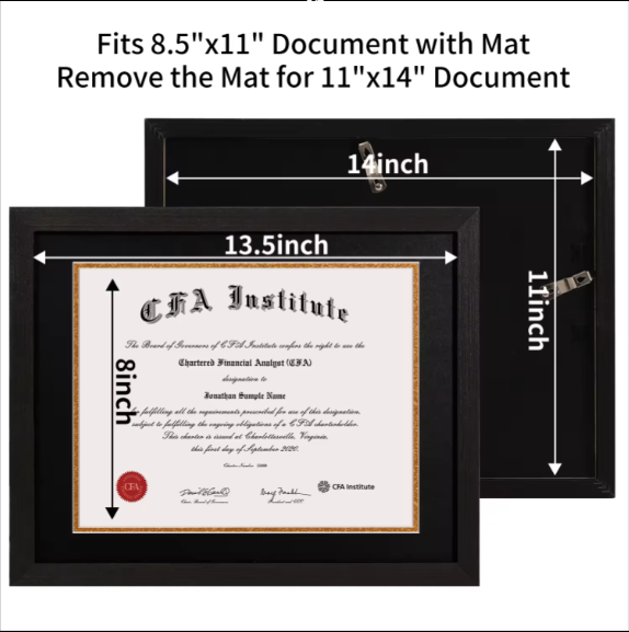 High Quality A4 Photo Frame - 8x12 Inches, Modern Design With Customization Options, Polished Surface Finish 