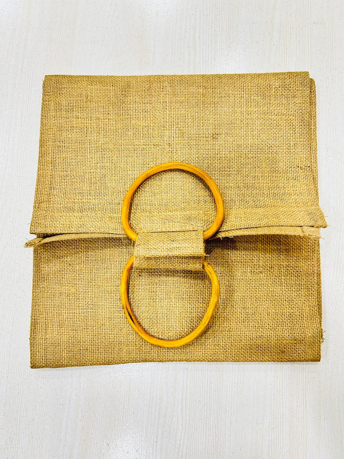 Premium Design Jute Gift Bags With Bamboo Handle For Festivals Weddings & Corporate Gift Packing - Jute Small Medium Large Multi Color Eco-friendly Durable Reusable
