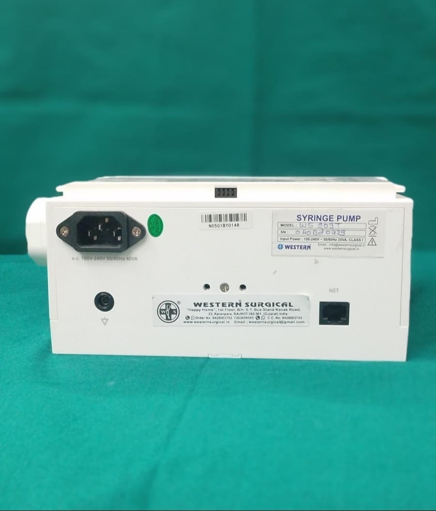 Syringe Pump - Touch Screen Display, Precision Flow Control And Adjustable Speed Settings