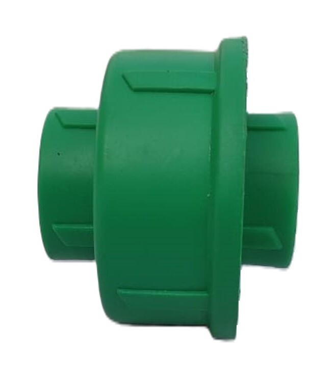 Ppr Pipe Union - Ppr Material, Round Shape, Green Color | Ideal For Water, Chemical, Air Applications With Pressure Rating Up To Pn25