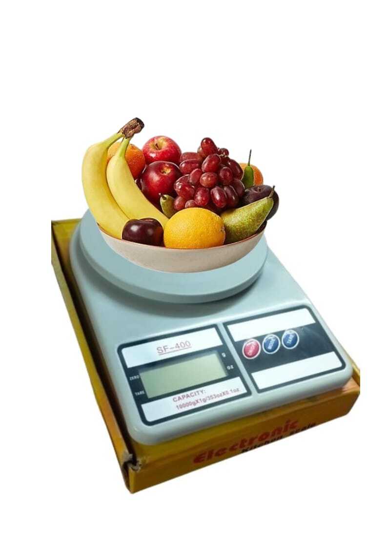 Kitchen Scales - Digital Display, 5kg Capacity With Tare Functionality, Ivory White Design - Compact And Accurate 0.5g Precision, Easy-to-clean And Non-slip Feet