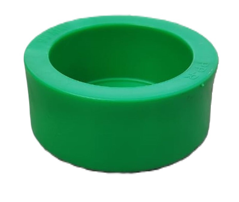 Ppr End Cap - 20mm To 315mm Size Range | Round Shape, Green Color, High-quality Ppr Material