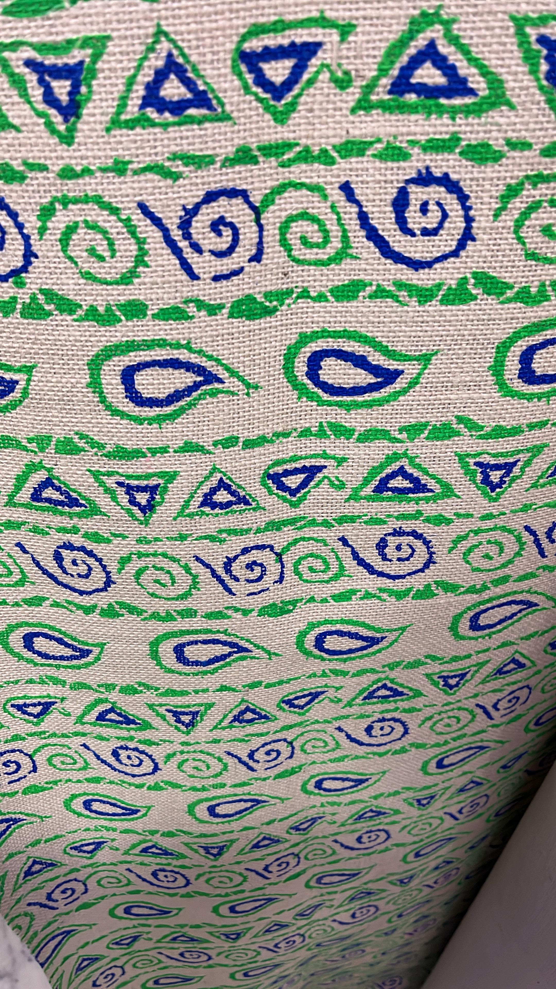 Eco-friendly Printed Jute Fabrics Buy Directly From Manufacturer In India - Multi Color, Custom Sizes Available | Sustainable, Durable, Biodegradable Material With Unique Printed Designs