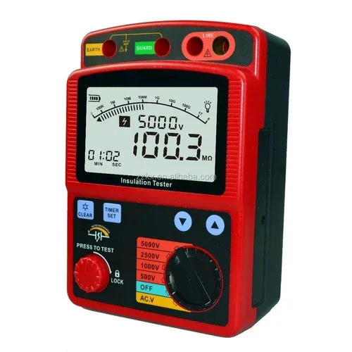 Meco/magger/kyoritsu/sanwa/motwani 5kv Insulation Tester - Material: Plastic