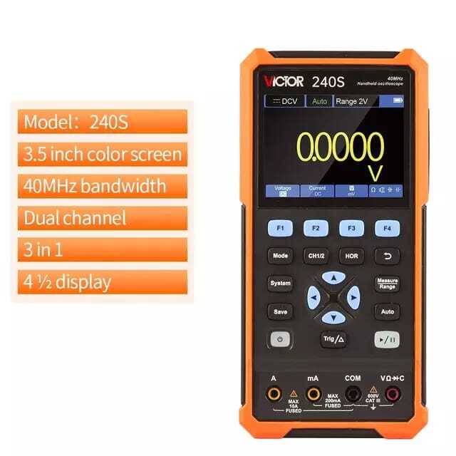Handheld Digital Oscilloscope - Material: Plastic