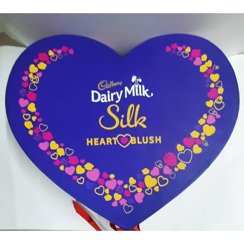 Heart Shape Chocolate Gift Box - High-Quality Paper Material, Different Sizes & Colors Available | UV Offset Printing, Glossy Lamination, Embossed Texture