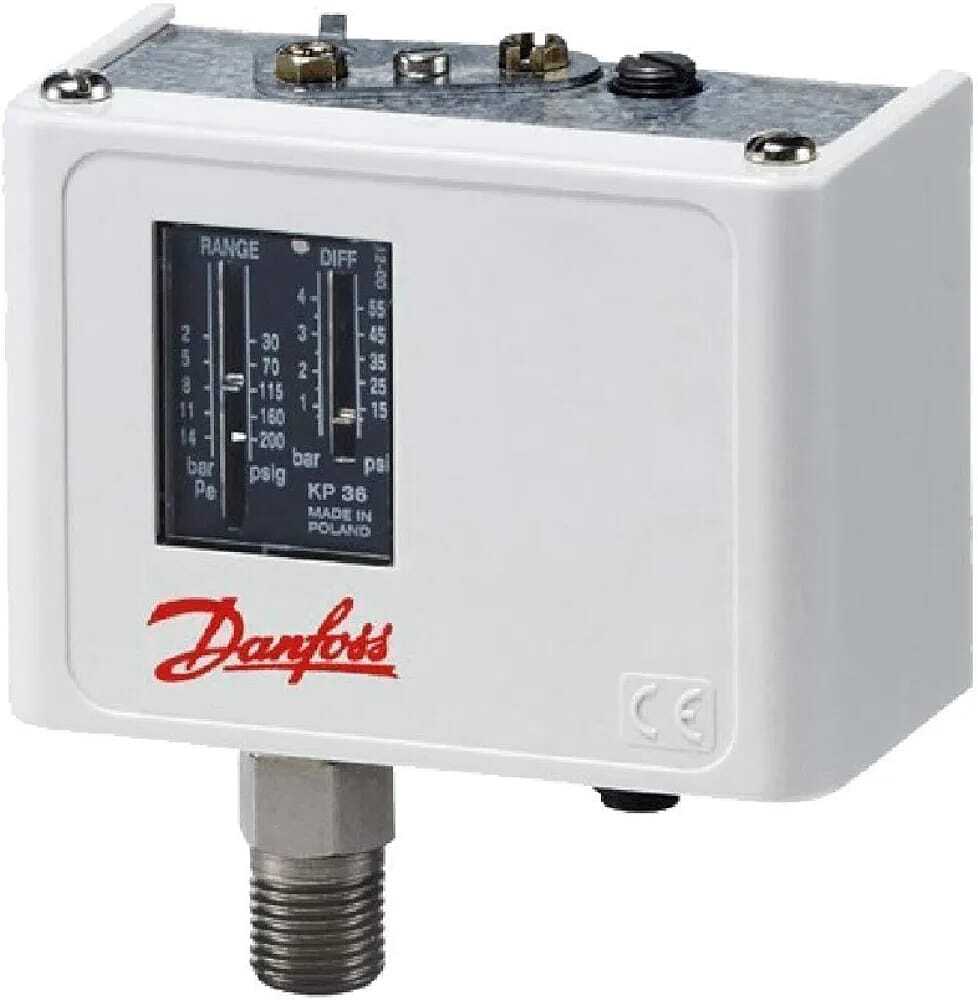 Differential Pressure Switch - Ms Material, Analog Display Type, Ip54 Rating, Customized Size | Industrial Application, Spdt Contact System, Powder Coated Finish, Screw Terminal Connection, Warranty Included