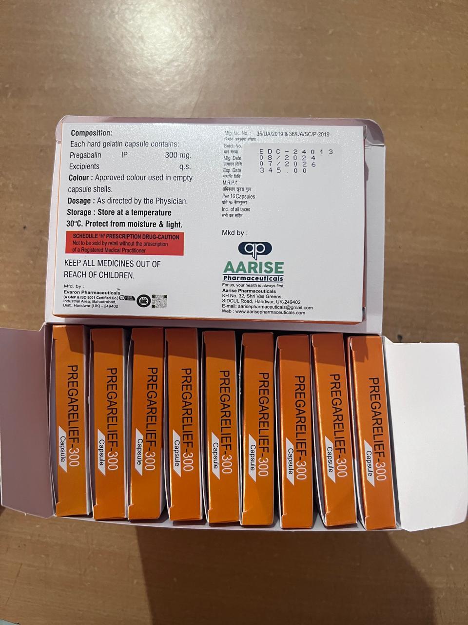 Prega Relief - Drug Type: General Medicines