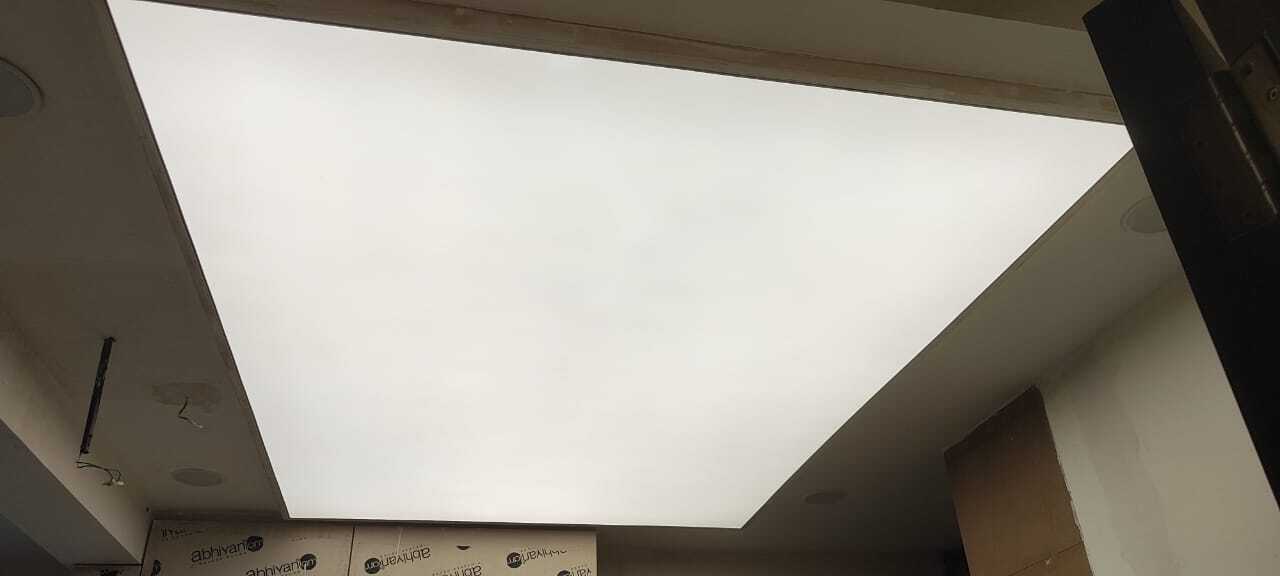 Illuminated Stretch Ceilings - High-quality Fabric, Customizable Sizes , Ambient And Vibrant Lighting Options For Any Space