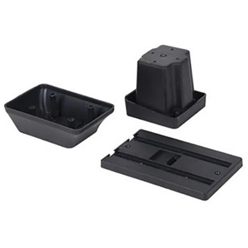 Custom Machined Automotive Plastic Part - High-Quality Plastic, Polished Surface Finish , Sleek Black Color with Warranty for Industrial Applications