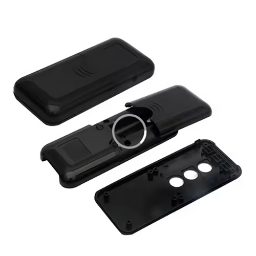 Electronic Device Case - Durable Plastic, Highly Polished Finish, Black Color | Industrial Protection with Warranty