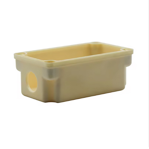 Customized Nylon Parts - Machined to Precision , Off White Polished Finish for Industrial Applications with Warranty