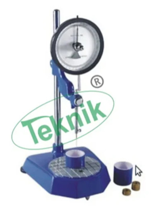 Teknik Penetrometer - Cast Iron Base With Digital Penetration Gauge 0.01 Mm Precision | Semi-automatic With Magnetic Plunger Release, Automatic Zeroing, Micrometer Adjustment