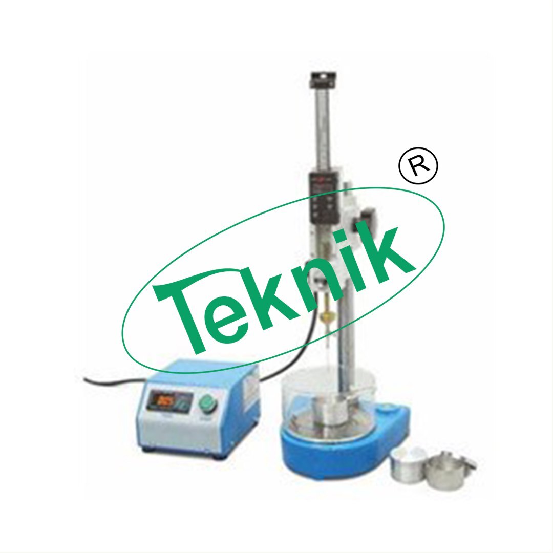 Fully Automatic Universal Penetrometer - Stainless Steel, 220x400x550 Mm | Digital Display, Civil Engineering Lab Equipment