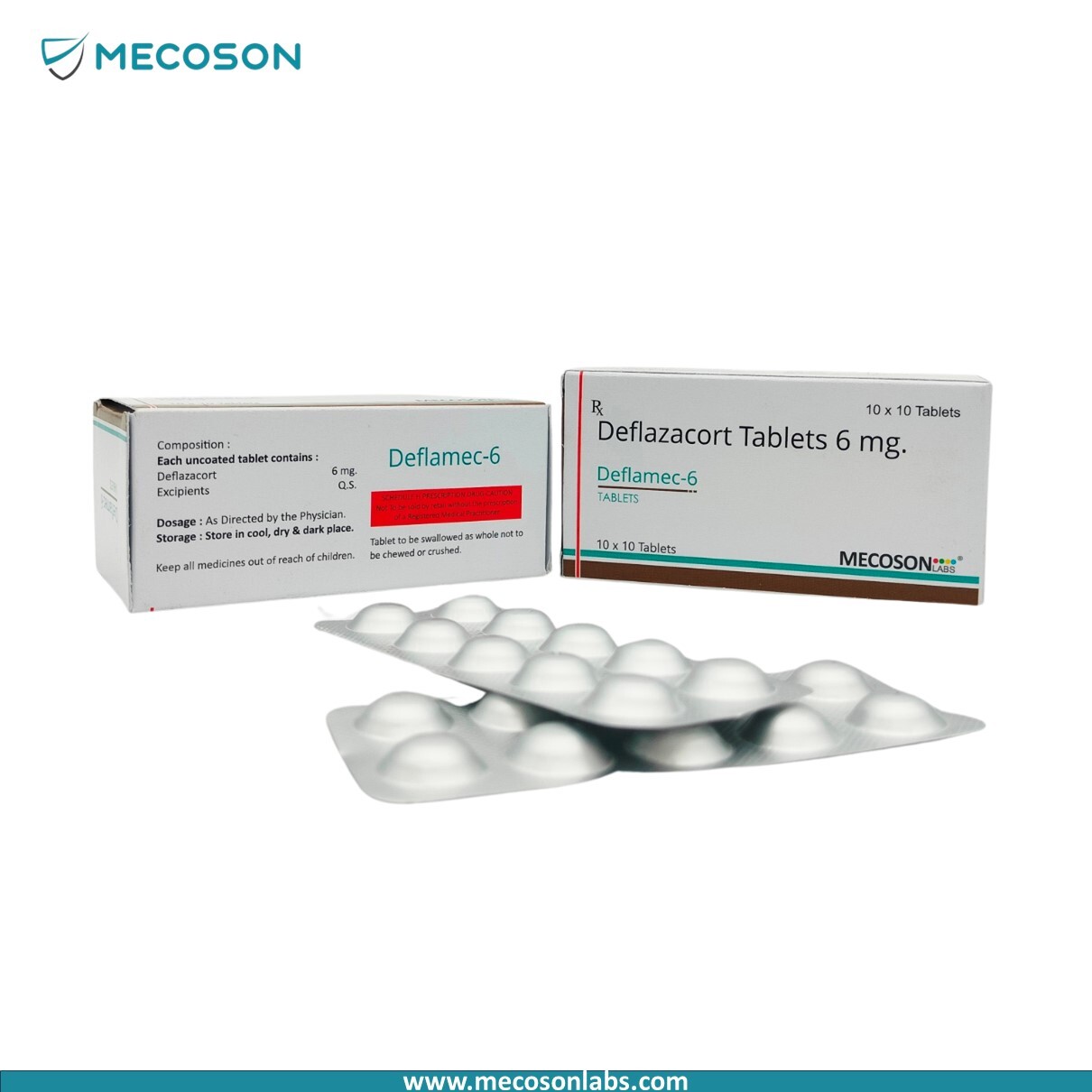 Deflazacort Tablet - Age Group: Adult