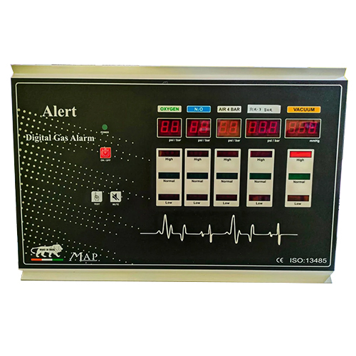 Digital Gas Alarm System For 5 Gases - Dimension (L*W*H): 415X275 Millimeter (Mm)