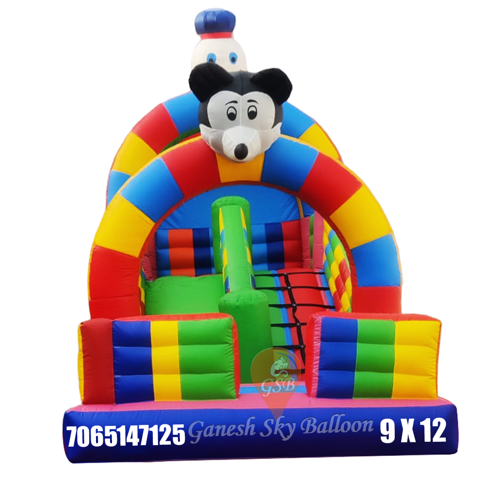 9x12 Feet Inflatable Slide Bouncy
