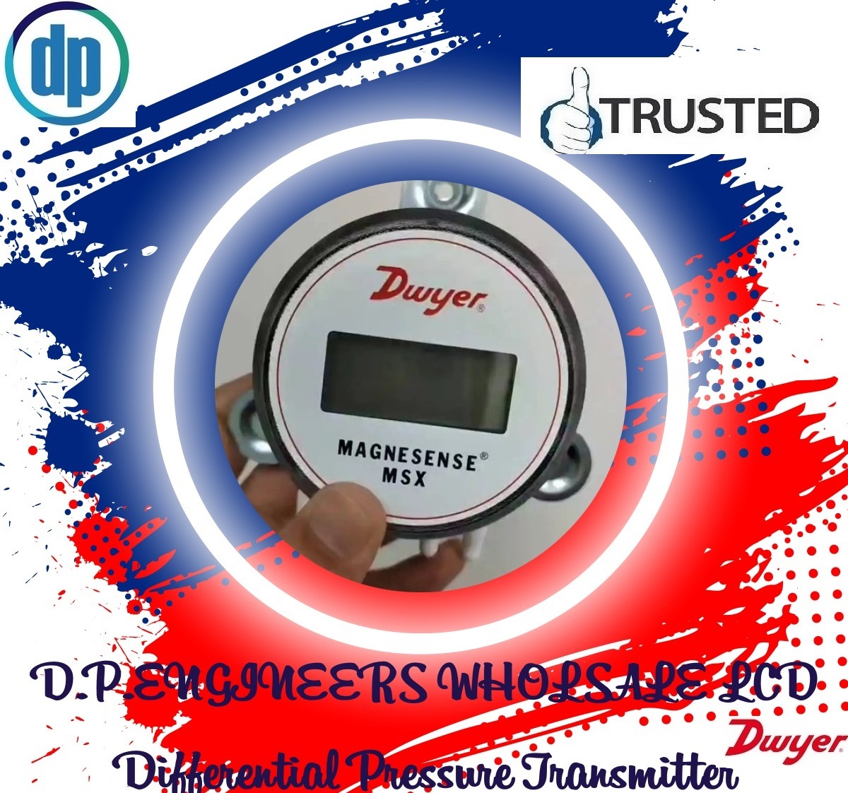 Dwyer Msx-w10-pa Differential Pressure Transmitter From Gotegaon Narsinghpur Madhya Pradesh India - Accuracy: +-1% Fso %