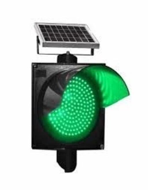 Traffic Light Blinker - High-visibility Abs Plastic Housing | Durable, Weather-resistant Design, Optimum Performance For Traffic Management