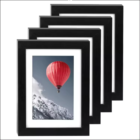 A4 Picture Frames - Plastic, 8x12 To 12x18 Sizes | Polished Pvc Cover, Customizable Color Options, Modern And Stylish Design